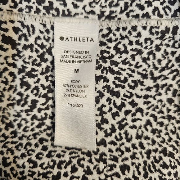 Athleta Legging Lot Med Salutation Stash II Textured Tight & Black Gym Wear S585 - Picture 6 of 13